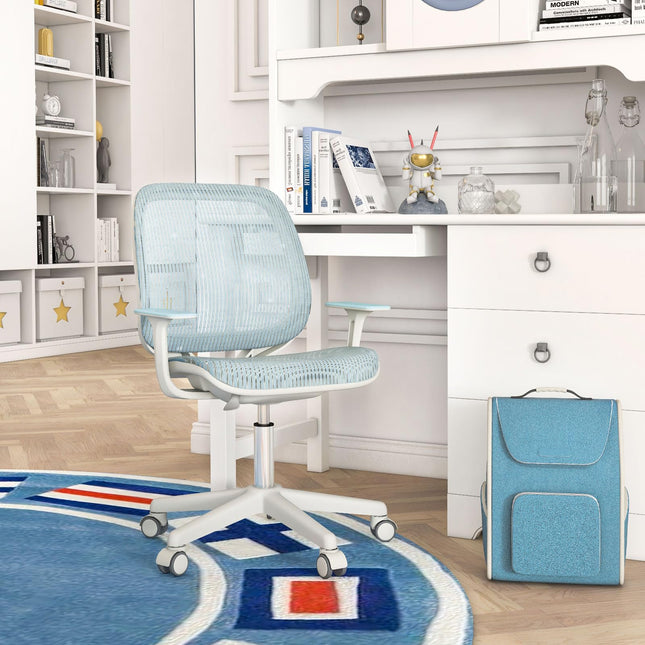 Costzon Kids Desk Chair, Height Adjustable Children Study Computer Chair with Armrests
