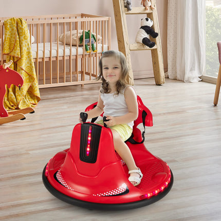 Costzon 12V Kids Ride On Bumper Car, Electric Bumper Car
