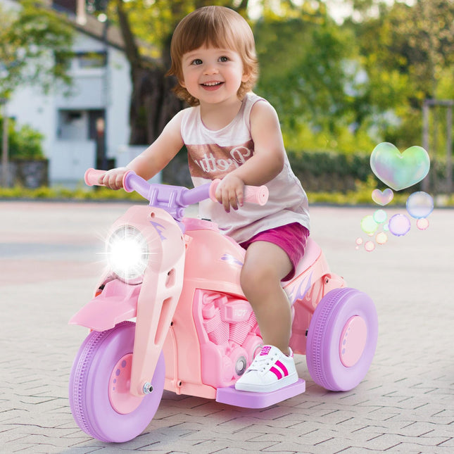 Costzon Kids Motorcycle 6V Battery Powered Ride on Toddler Motorcycle