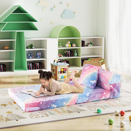Costzon Folding Sofa Bed for Kids