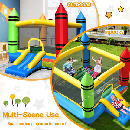 Costzon Inflatable Bounce House with Large Jumping Area