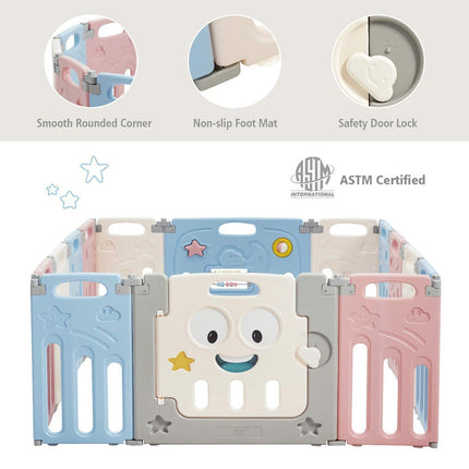 Costzon Foldable Baby Playpen
