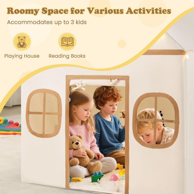 Costzon Kids Play Tent Large Kids Playhouse w/Padded Mat