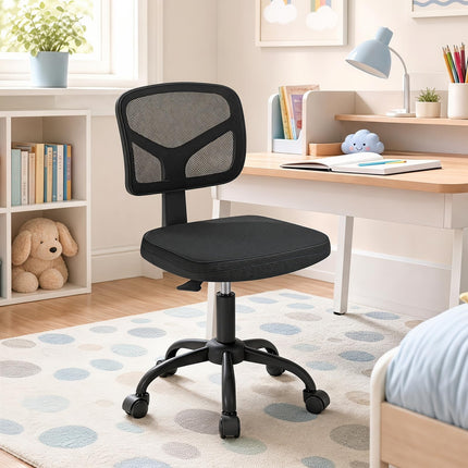 Costzon Kids Desk Chair with Adjustable Height | Children Study Chair w/ Wheels & Ergonomic Backrest