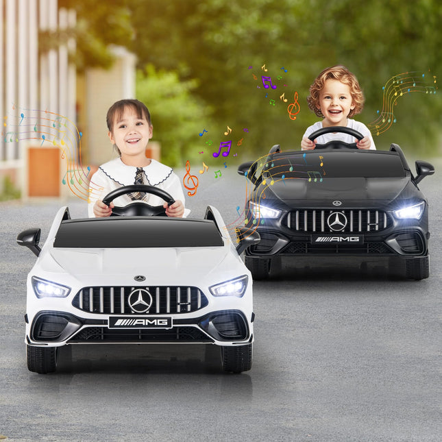 Costzon Ride on Car, 12V Licensed Mercedes-Benz Kids’ Electric Vehicles with Parent Remote
