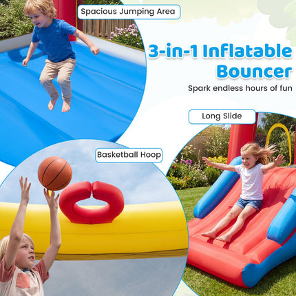 BOUNTECH Bounce House Inflatable Bouncer with Slide