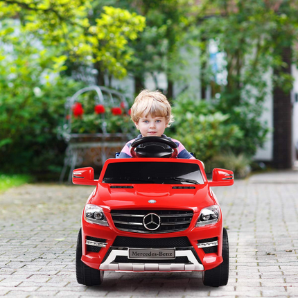 Costzon Mercedes Benz ML350 6V Electric Kids Ride On Car Licensed MP3 RC Remote Control