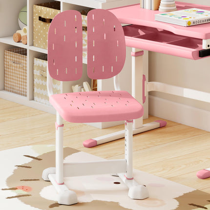 Costzon Kids Desk Chair Height-Adjustable Study Chair w/Breathable Seat