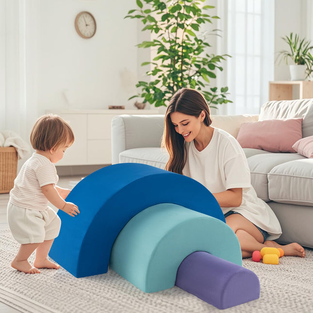 Costzon Rainbow Toddler Climbing Toys Indoor