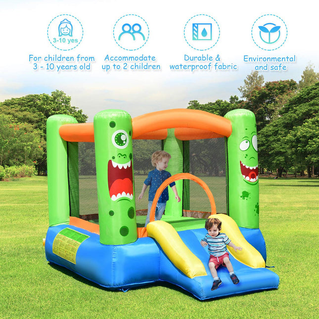 Costzon Inflatable Bounce House Castle Jump and Slide Bouncer