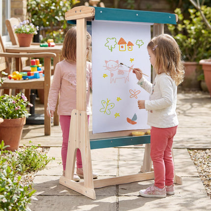 Costzon Easel for Kids Indoor Outdoor Art Toddler Easel