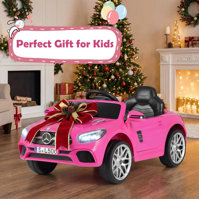 Costzon Ride On Car 12V Licensed Mercedes Benz Electric Vehicles