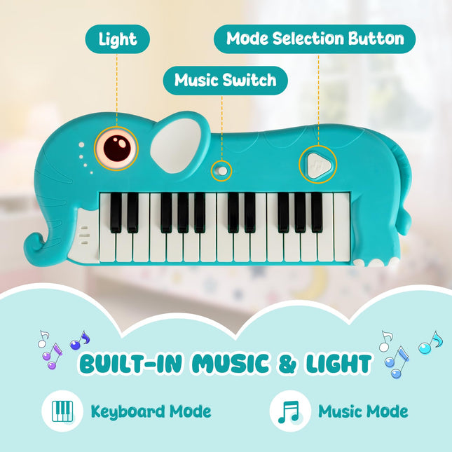 Costzon 25-Key Kids Piano Keyboard