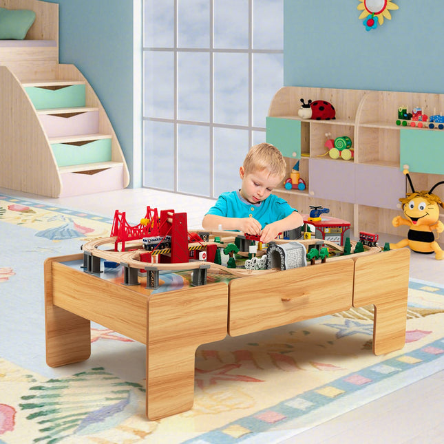 2 in 1 Kids Activity Table - Costzon