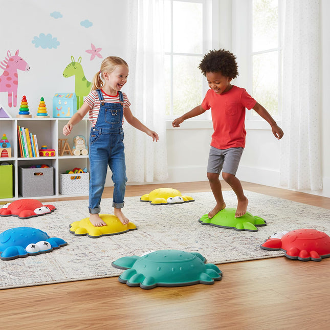Costzon 9 Pieces Non-Slip Stepping Stones for Kids