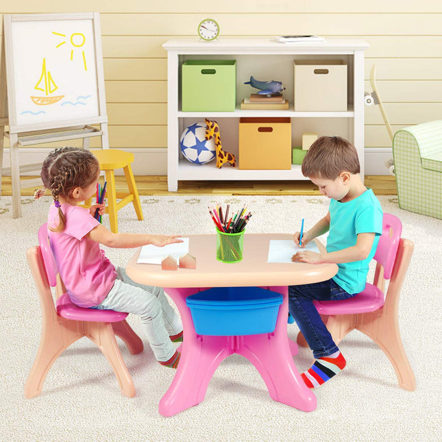 Costzon Kids Table and Chair Set