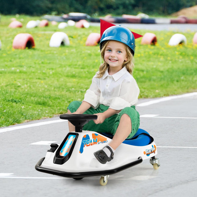 Costzon Electric Drifting Go Kart for Kids 24V Kids Ride On Drift Car