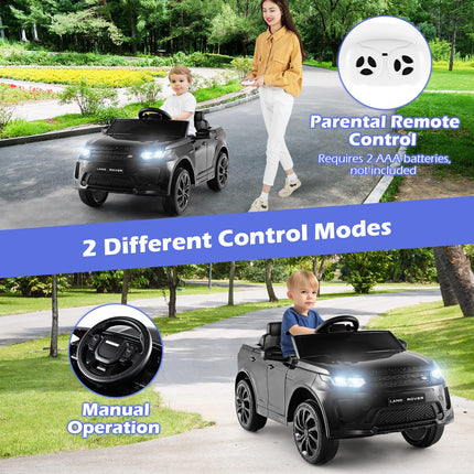 Costzon 12V Kids Ride On Car, Licensed Land Rover Electric Vehicle w/Remote Control