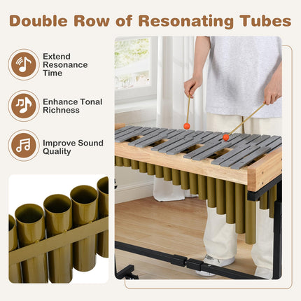 Costzon 32 Note Marimba Aluminum Xylophone