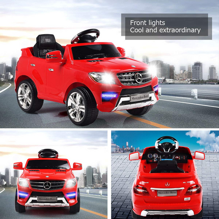 Costzon Mercedes Benz ML350 6V Electric Kids Ride On Car Licensed MP3 RC Remote Control