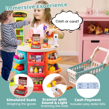 Costzon Grocery Store Playset Grocery Store Pretend Play