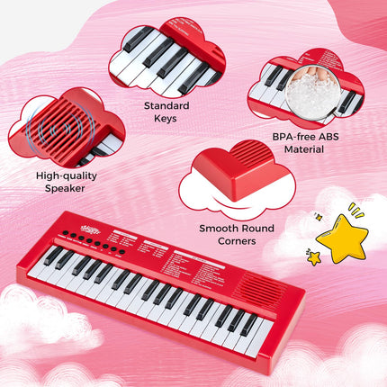 Costzon Kids Piano Keyboard 37 Keys Portable Electric Keyboard Piano
