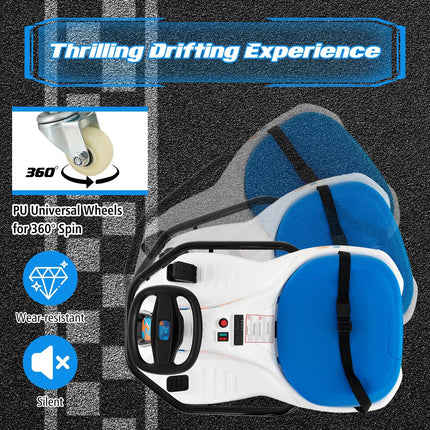 Costzon Electric Drifting Go Kart for Kids 24V Kids Ride On Drift Car