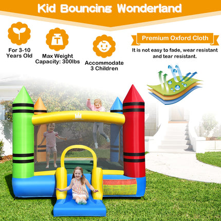 Costzon Inflatable Bounce House with Large Jumping Area