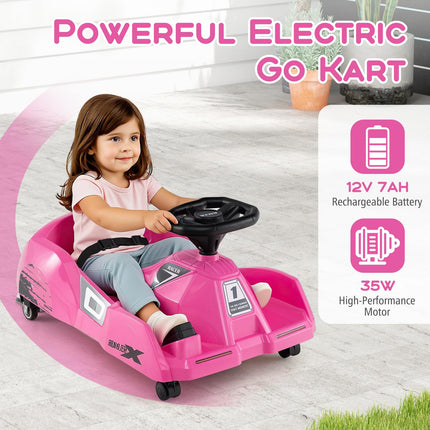 12V Electric Cleaning Go Kart with Detachable Mop and Remote Control