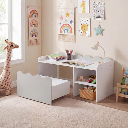 Costzon Kids Bookshelf Toy Storage
