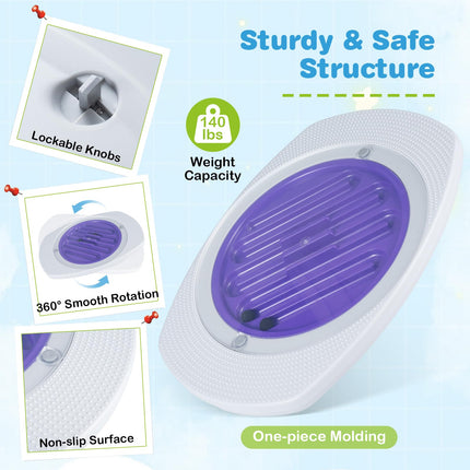 Costzon 2-in-1 Balance Board for Kids with 3 Maze Discs | Wobble Labyrinths Board