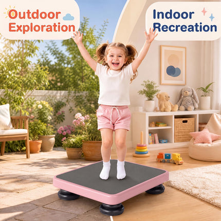 BABY JOY Mini Trampoline for Kids,Rectangular