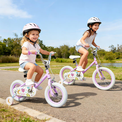 BABY JOY Lucky Dream Kids Bike 12” 14” 16” 18” Children Bicycle for 3-8 Years Old