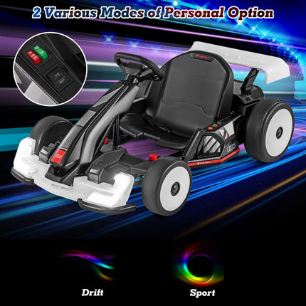 Costzon Licensed Audi 24V Kids Go Kart