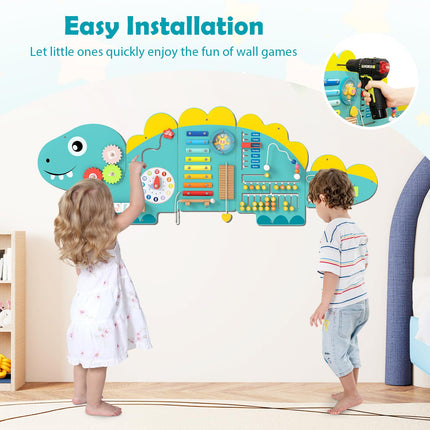 Costzon Dinosaur Activity Wall Busy Board