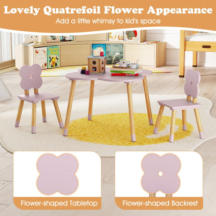 Costzon Kids Wooden Toddler Desk Set for Classroom Daycare Home