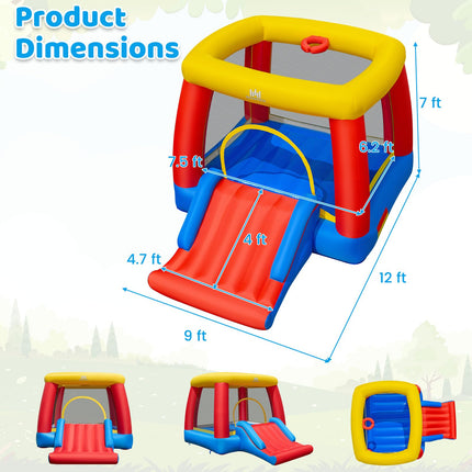 BOUNTECH Bounce House Inflatable Bouncer with Slide