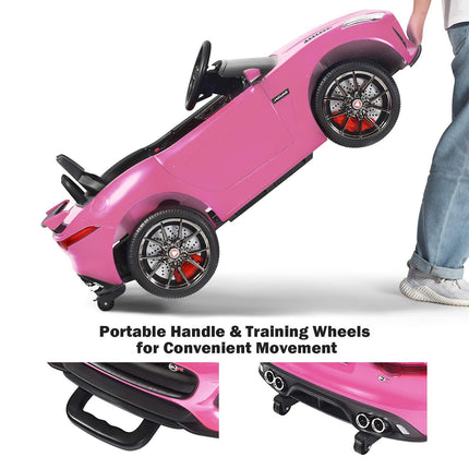 Costzon Ride on Car, 12V Licensed Jaguar F-Type SVR Battery Powered Ride on Toy w/Remote Control