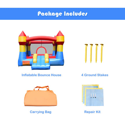 Costzon Inflatable Bounce House w/Net
