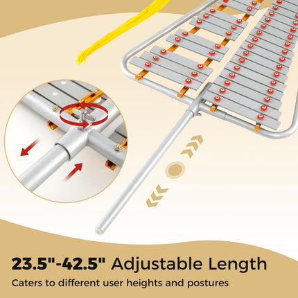 Costzon Marching Glockenspiel 29 Note Bell Lyre for Marching Band