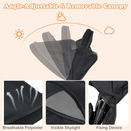 Costzon Tricycle 4 in 1 Toddler Bike