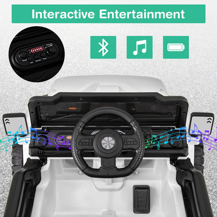 Costzon 12V Kids Ride on Truck Car, Electric Vehicle w/Remote Control