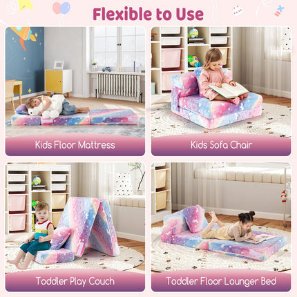 Costzon Folding Sofa Bed for Kids