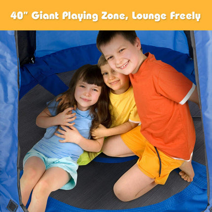 Costzon 2 in 1 Kids Detachable Hanging Chair Swing Tent Set