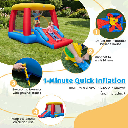 BOUNTECH Bounce House Inflatable Bouncer with Slide