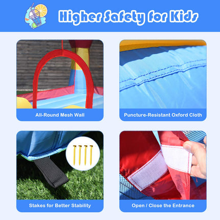 Costzon Inflatable Bounce House w/Net