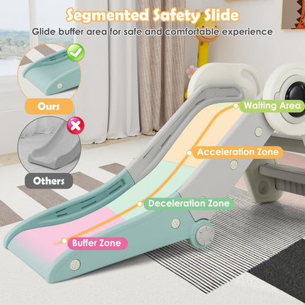BABY JOY Toddler Slide Foldable Slide for Kids Toddlers