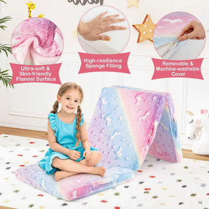 Costzon Foldable Floor Mattress for Kids