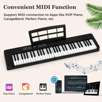Costzon 61 Key Folding Piano Keyboard