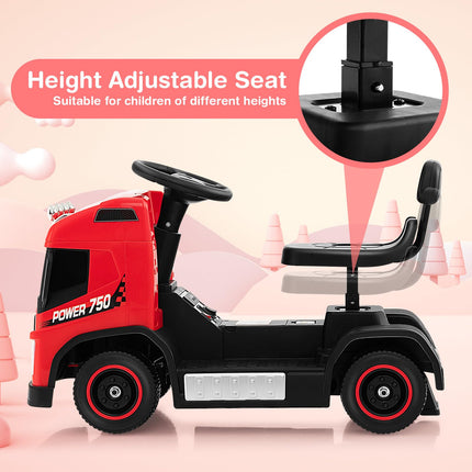 Costzon Ride on Car, 6V Battery Powered Kids Car to Drive with Height Adjustable Seat